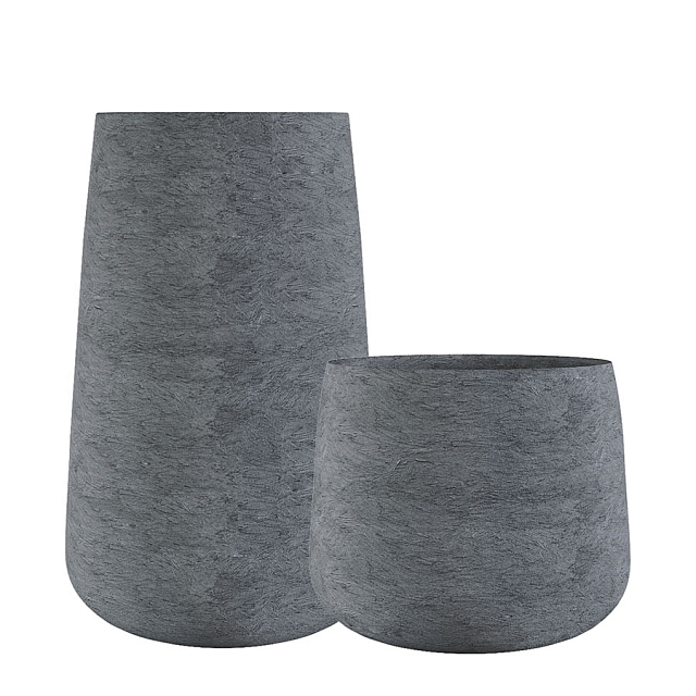 Вазон Concretika Cone Premium Grey 
