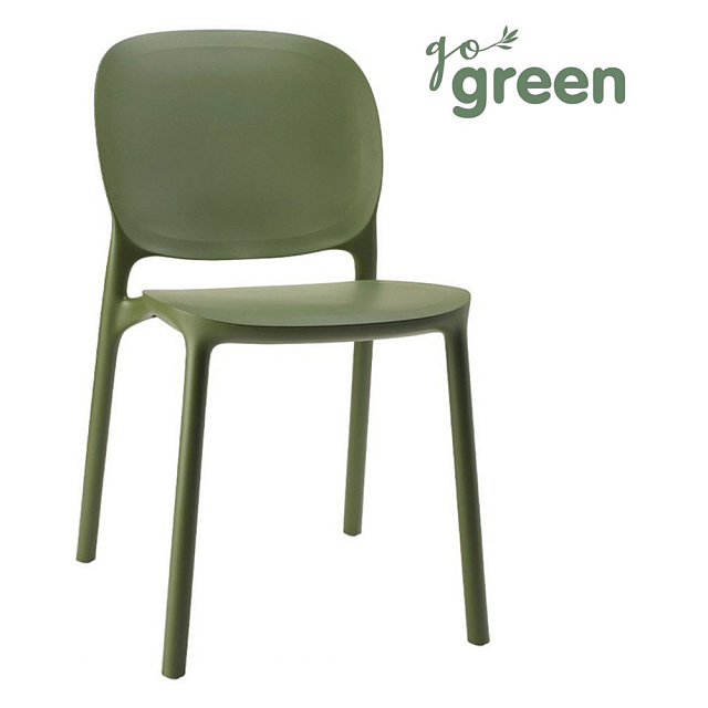 Стул Scab Design Hug Go Green Цвет: оливковый 