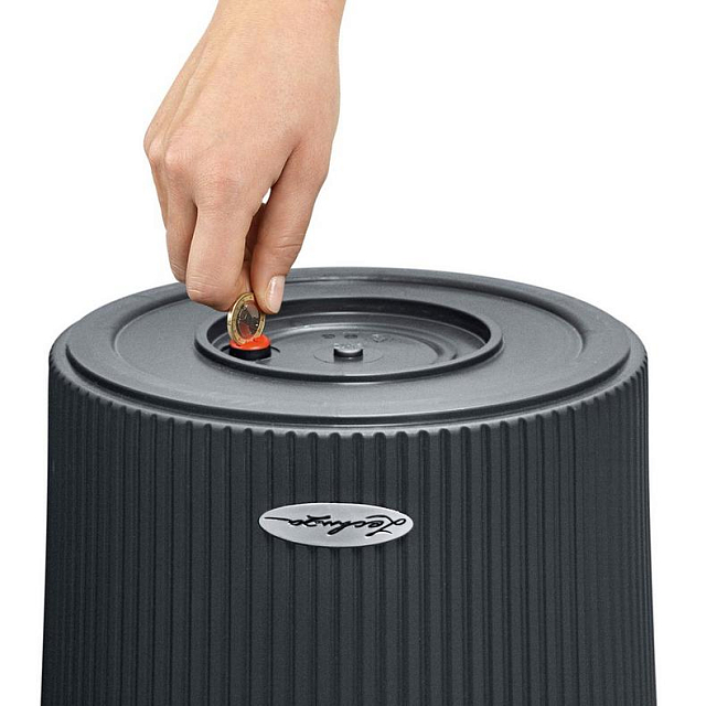 Кашпо с автополивом Lechuza Cilindro Color 23 Цвет: белый 