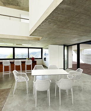 Кресло Siesta Contract Air XL Цвет: белый для дачи Кресло Siesta Contract Air XL Цвет: белый, садовая мебель