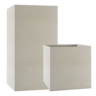 Кашпо Concretika Cube Sahara, уличное оборудование