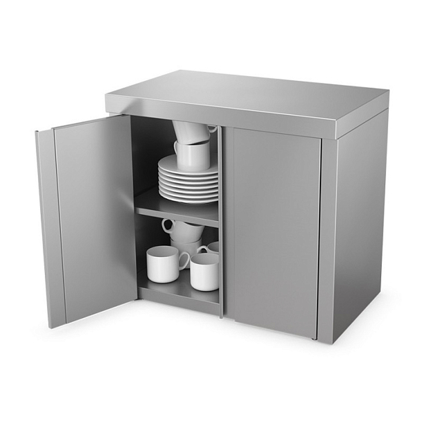 Шкаф настенный c распашными дверями