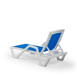 Шезлонг Joygarden Mare голубой для дачи Шезлонг Joygarden Mare голубой, садовая мебель