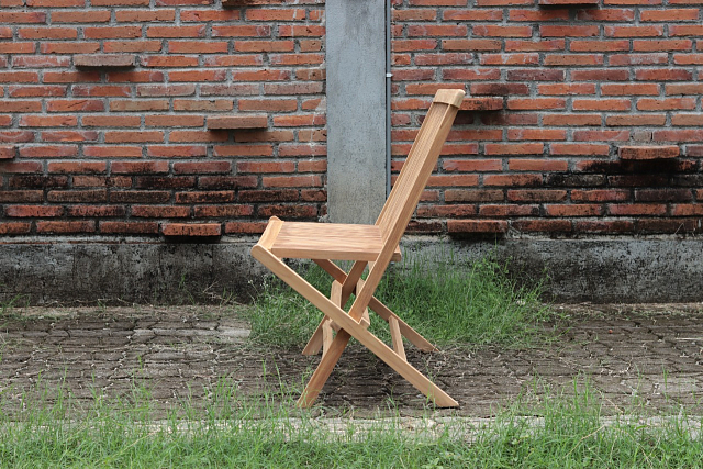 Скамейка складная из тика Lite Amelia 