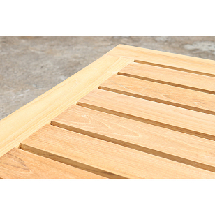 Стол из тика журнальный Lite Oviglio, садовая мебель