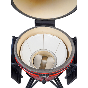 гриль керамический diamond egg xl pro цвет: красный для приготовления пищи гриль керамический diamond egg xl pro цвет: красный для дачи