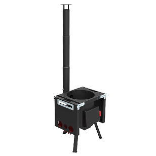 Боковые столики для печей Grillver под казан 480 К для сада