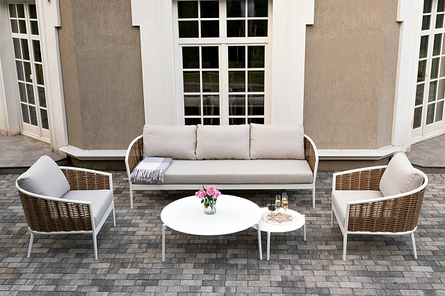 Лаунж-зона 4SIS Тоскана Цвет: соломенный 