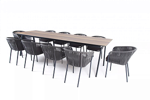 Обеденная группа 4SIS Санта-Фе на 10 персон, садовая мебель