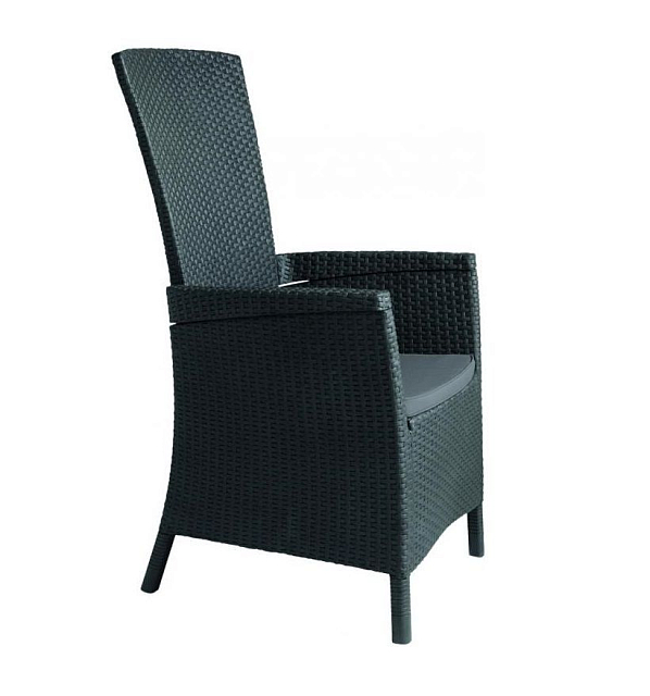 Кресло позиционное Keter Vermont графит 