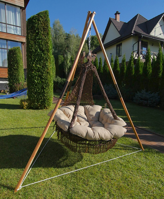 Подвесное кресло Lite Cartagena 4 цвета на каркасе Maya 