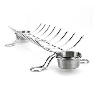 Подставка для шашлыка с соусницами Broil King