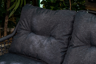 Плетеный диван Joygarden Lucca трехместный, садовая мебель