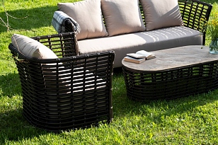 Лаунж-зона 4SIS Валенсия, цвет бронзовый для дачи Лаунж-зона 4SIS Валенсия, цвет бронзовый, садовая мебель