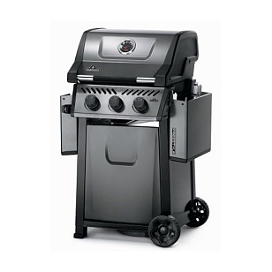 газовый гриль napoleon freestyle 365 sib (с ик горелкой 2/3 и дверцей)