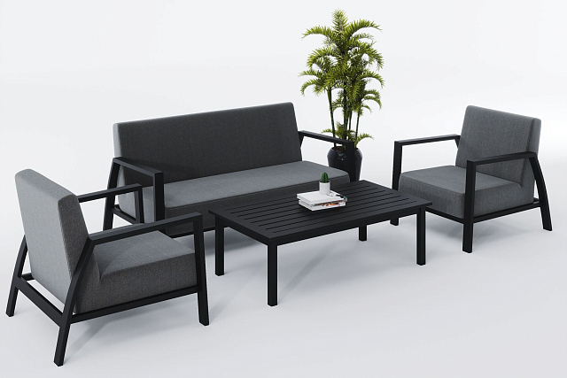 Лаунж зона Gardenini Malia 