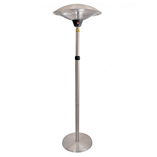 Обогреватель для уличных беседок электрический Hügett Floor Steel 1821-ADC, уличное оборудование