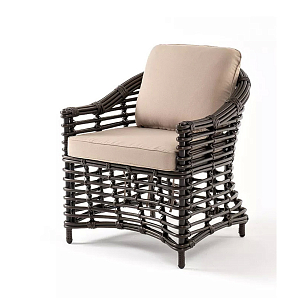 Кресло 4SIS Блисс, цвет бронзовый, садовая мебель