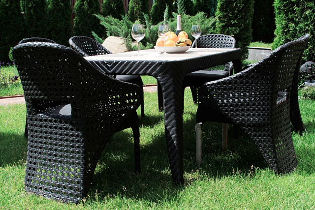 Обеденная группа Lite Chaild black 