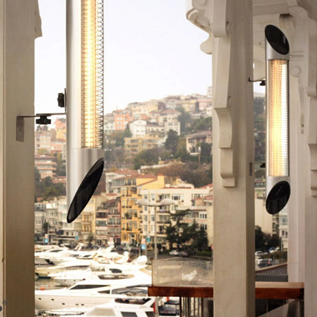 Уличный электрический обогреватель Veito Blade S Silver 