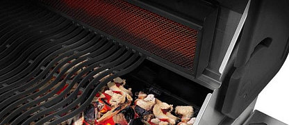 Уникальная задняя горелка для вертела