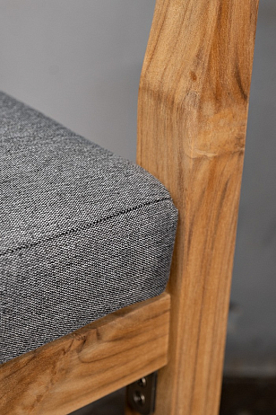 Кресло обеденное из тика Joygarden Vento, садовая мебель