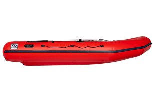 Лодка ПВХ Фрегат 430 FM Light Jet/L/S красная для хобби и пикника