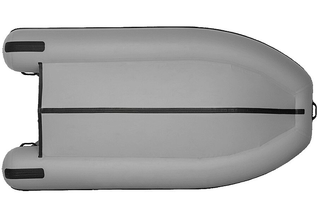 Лодка ПВХ Фрегат 350 F серая