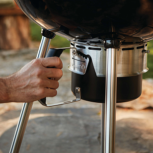 угольный гриль napoleon nk22k-leg-2