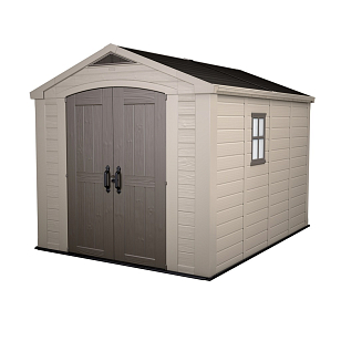 Пластиковый сарай Keter Factor 8x11 для сада и загородного дома Пластиковый сарай Keter Factor 8x11, уличное оборудование