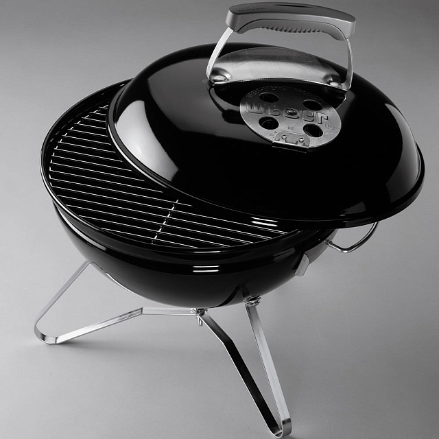 Угольный гриль Weber Smokey Joe Premium, 37 см, черный