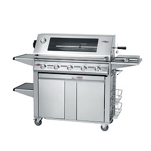 гриль газовый beefeater signature s3000s (чугун, 5 горелок)