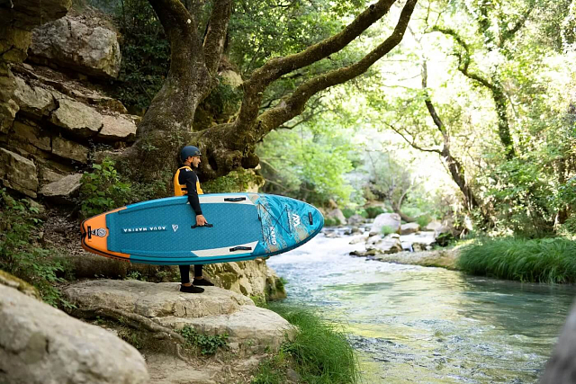 SUP-доска надувная Aqua Marina Rapid 9'6" S22 для серфинга