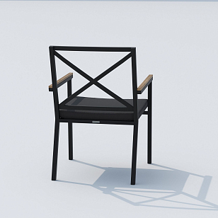 Обеденная группа Ideal Patio Cana Festa 220 Цвет: карбон, антрацит, садовая мебель