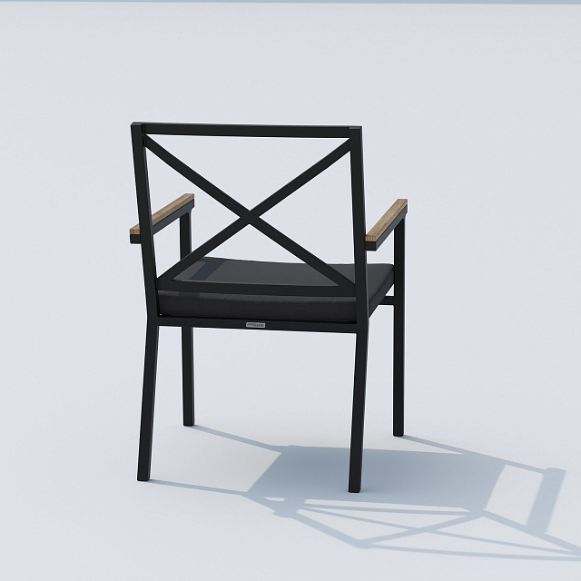 Стул Ideal Patio Festa Цвет: карбон, антрацит 