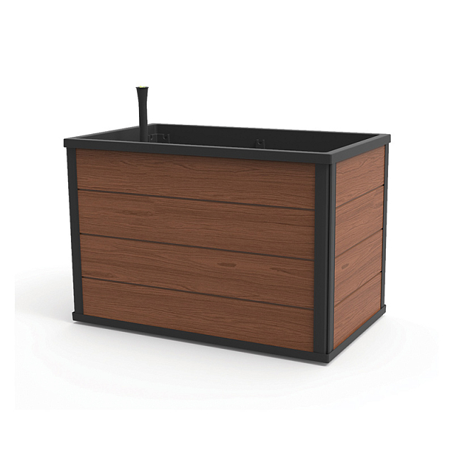 Кашпо-грядка Keter Maple Mobile Urban Garden Bed 88L Цвет: коричневый 