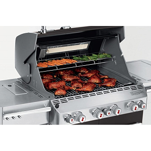 Гриль газовый Weber Summit E-470 GBS, черный