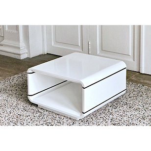 Столик журнальный Paoli Opus Quadro Цвет: белый, товары для загородного дома