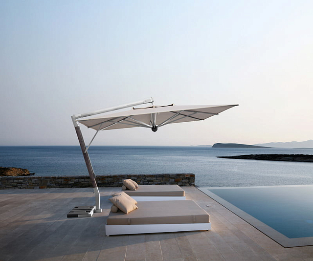 Зонт уличный квадратный Giotto Braccio 3535GIB 