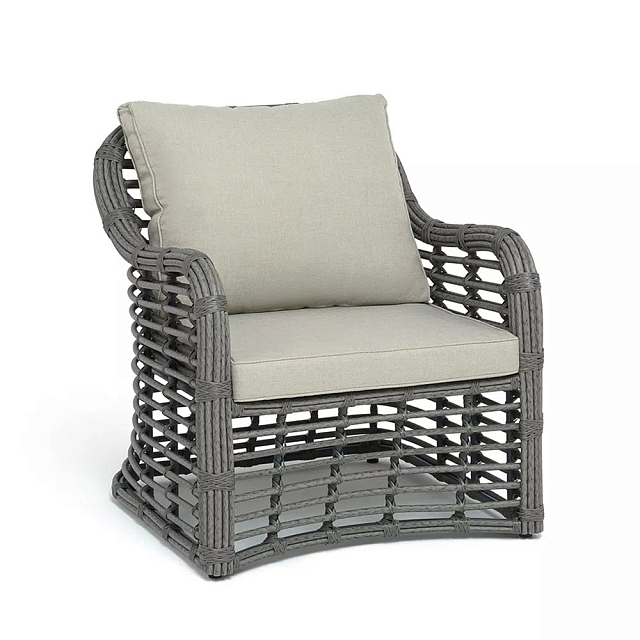 Кресло 4SIS Ницца, цвет серый 