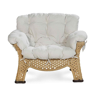 Кресло-стул сизалевое Leda Элегия, садовая мебель