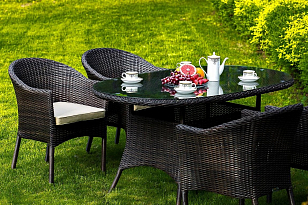 Стол Joygarden Joygarden Warsaw 150 см темно-коричневый