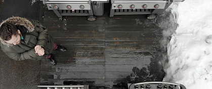 Лучшие газовые грили бизнес-класса. Зима.