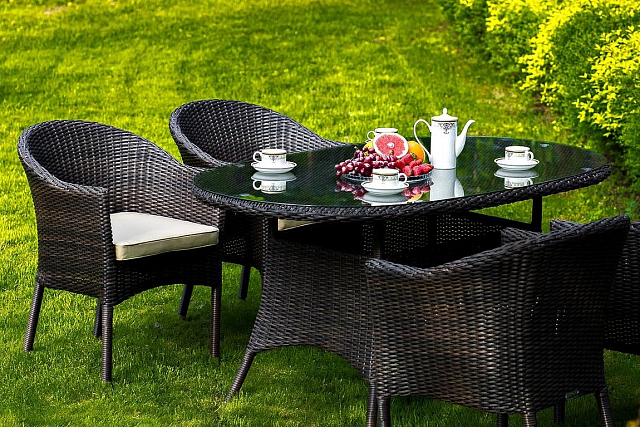 Стол Joygarden Joygarden Warsaw 150 см темно-коричневый 