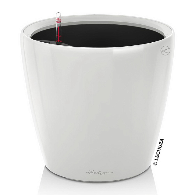 Кашпо с автополивом Lechuza Classico 21 LS Цвет: белый 