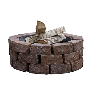 Кострище Concretika "Старый город" 80 х 3 уровня кладки, уличное оборудование