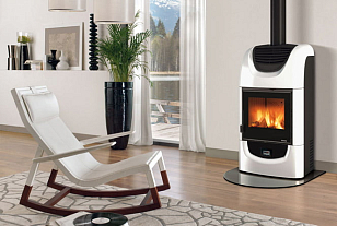 Печь дровяная La Nordica Fortuna Wanda Цвет: белый, товары для загородного дома
