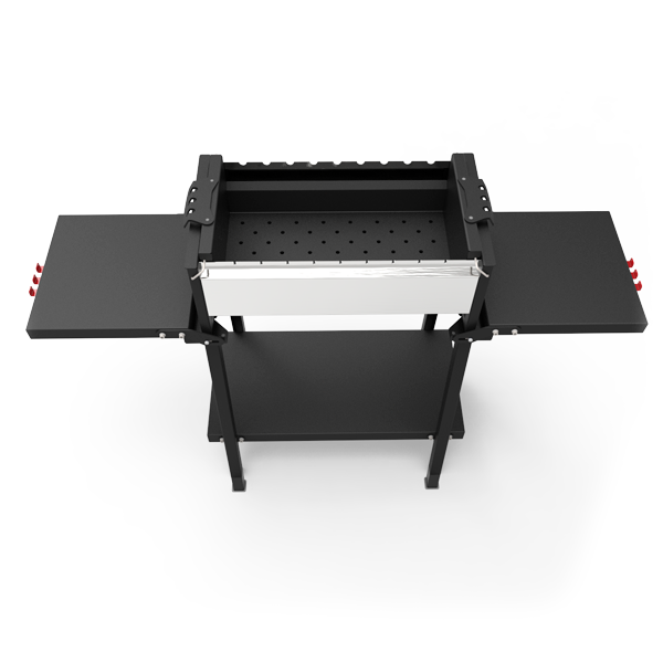 Мангал Grillver Kraftiks Silver на подставке