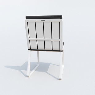 Обеденная группа Ideal Patio Diva Gira Цвет: белый, антрацит, садовая мебель