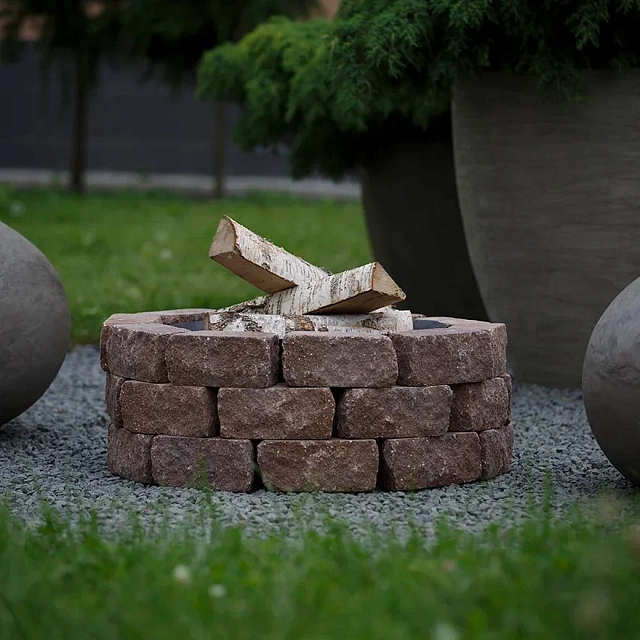 Кострище Concretika "Старый город" 60 х 3 уровня кладки 
